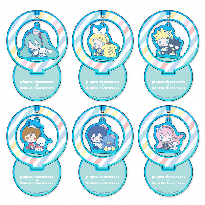 Hatsune Miku × Cinnamoroll & Piapro Characters × Sanrio Characters POP UP Shop Aurora Acrylic Stand (6 designs)
